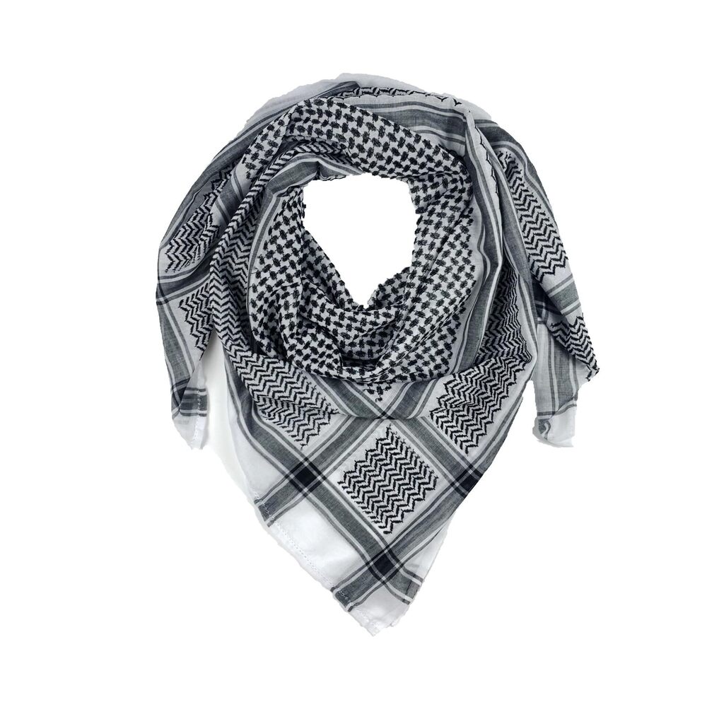 8931 Palestine Scarf, Keffiyeh, High Headscarf, Keffiyeh Neck Head Scarf